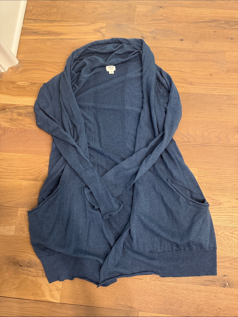 Wilfred cashmere silk  xxs cardigan blue